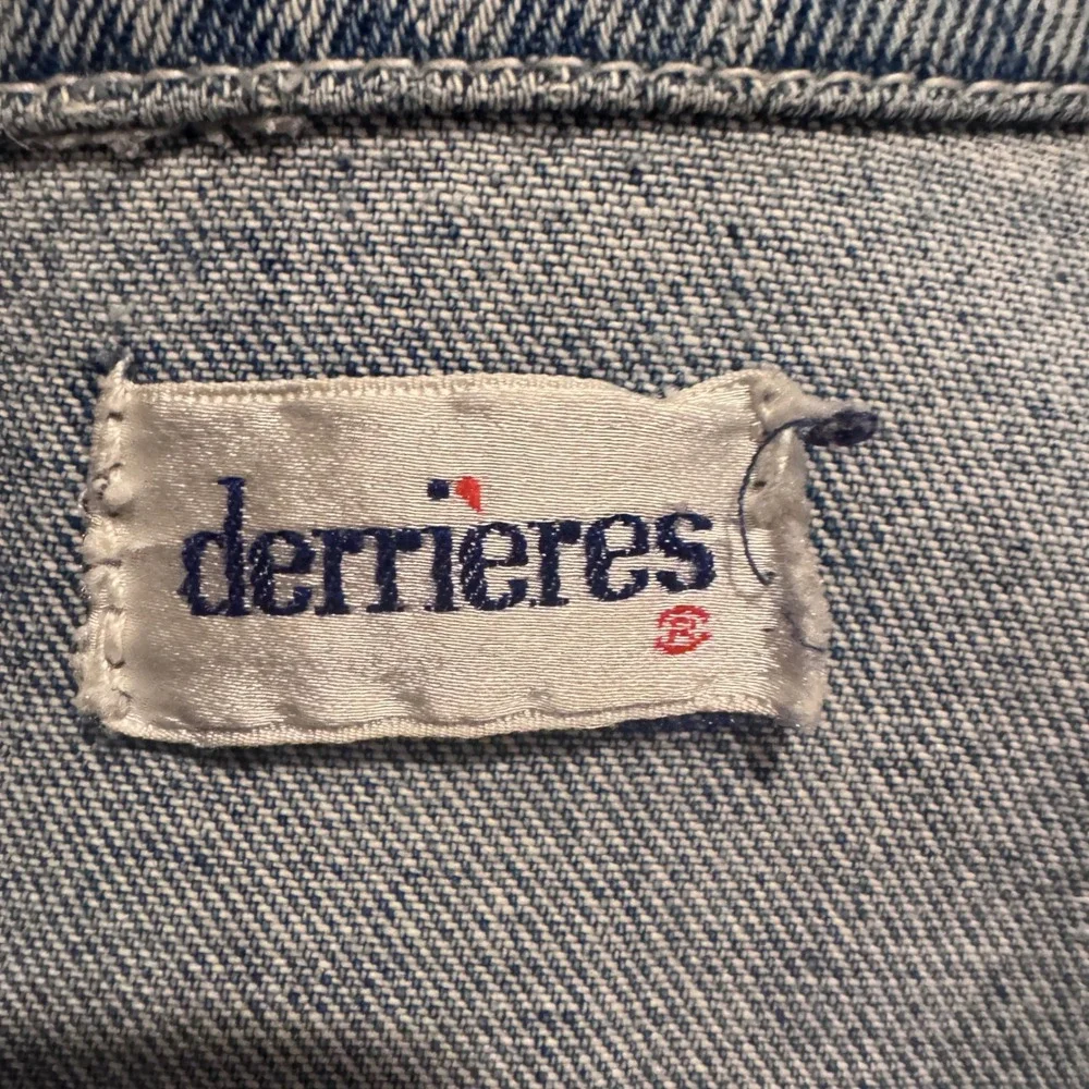 Derrieres Vintage Light Wash Denim‎ Trucker Jacket Mens Blue Jean Coat XL